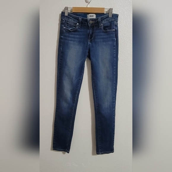 Paige Skyline Ankle Peg Jean's size 25 - Picture 5 of 14